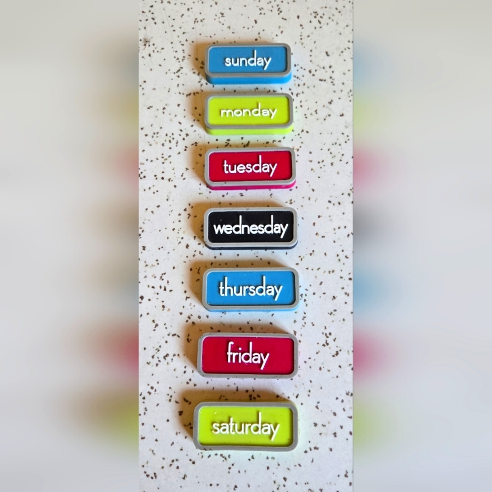 Colorful Daily Planner Magnets